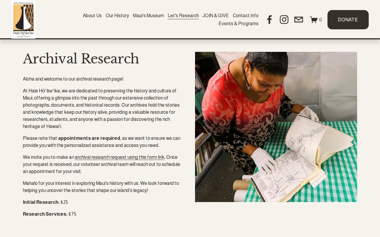 Kahului city directory Maui Historical Society research access